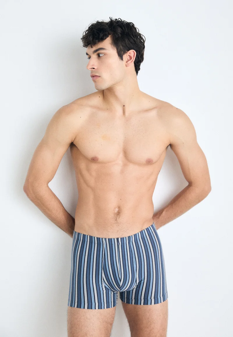USA official online shop Schiesser 3 PACK - Pants dark blue/blue Clothing Underwear & Socks Underpants Boxer shorts