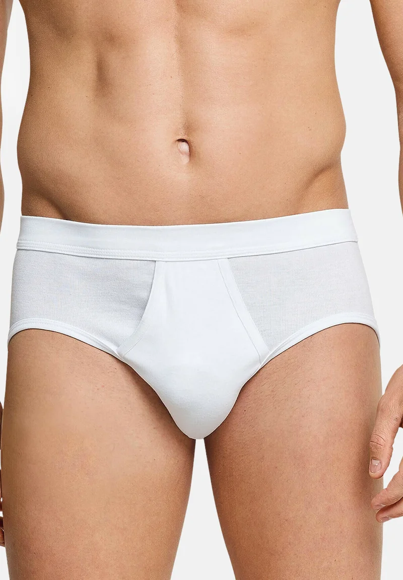 Sale USA Online Schiesser 4ER PACK - Briefs weiß Clothing Underwear & Socks Underpants Boxer shorts