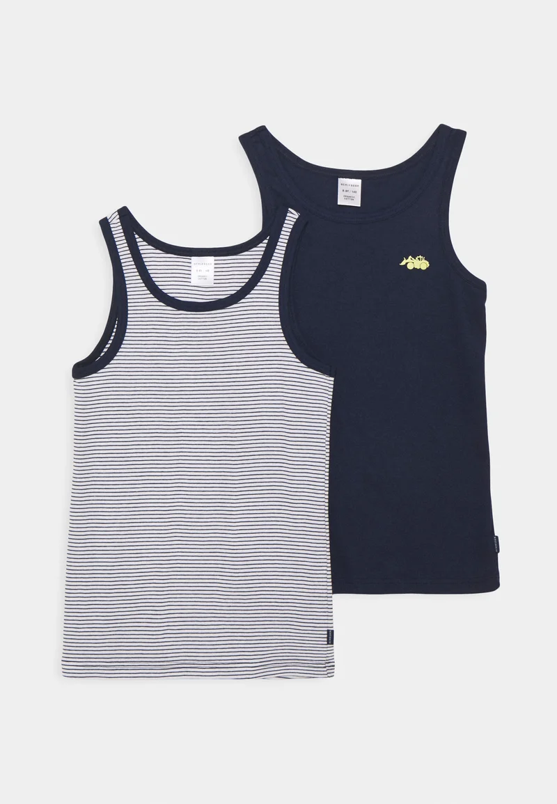 complete in specifications Schiesser PACK 2 - Undershirt dark blue Clothing Underwear & Nightwear Underwear Bras & bustiers