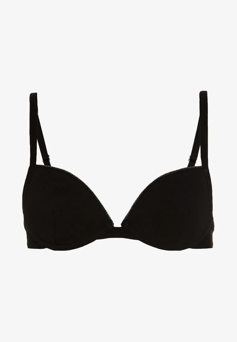 Outlet on Sale Sanetta T-shirt bra - super black Clothing Underwear & Nightwear Underwear Bras & bustiers