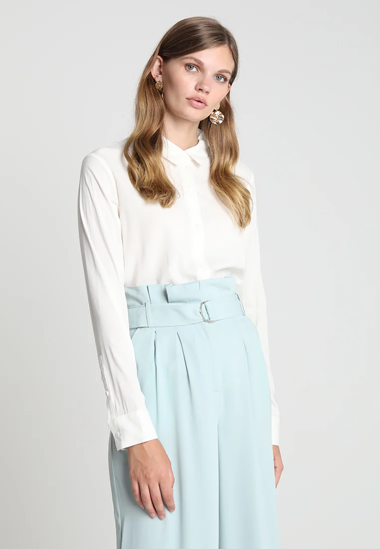entire collection Samsøe Samsøe Blouse - clear cream Clothing Shirts & Blouses Blouses