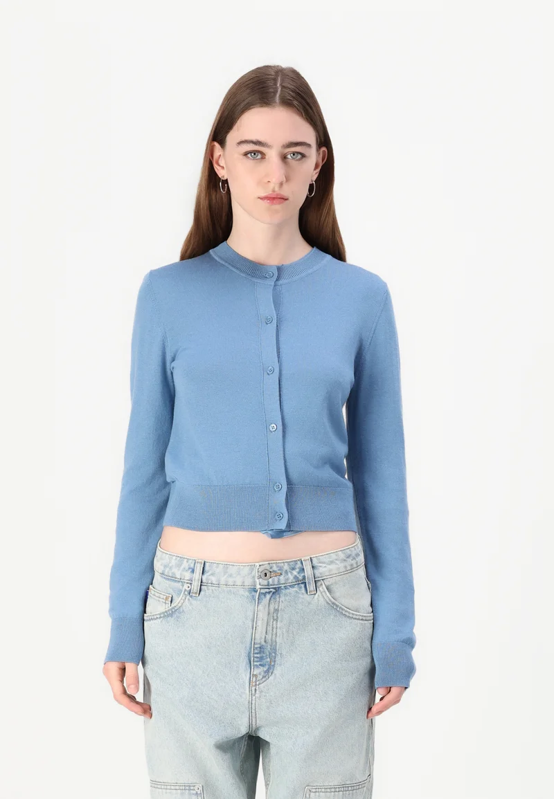 cheapest online price Samsøe Samsøe CANDICE  - Cardigan blue heaven Clothing Knitwear & Cardigans Cardigans