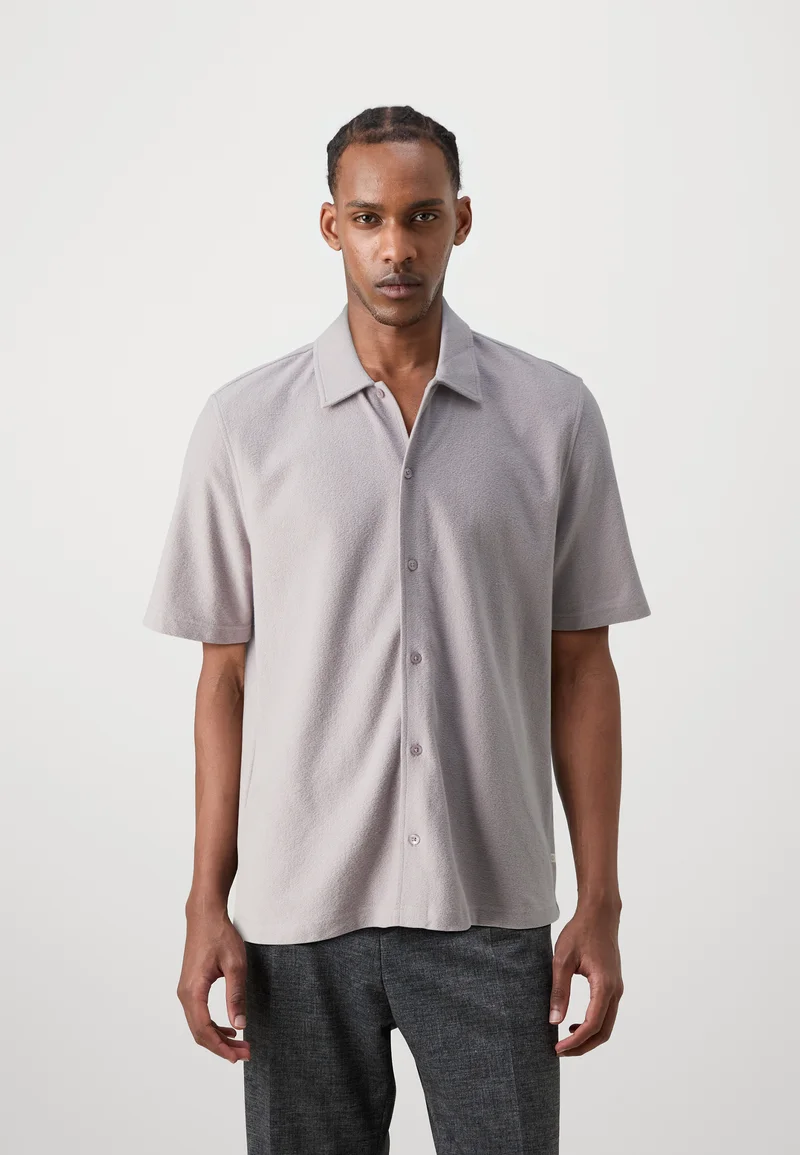 outlet for sale Samsøe Samsøe KVISTBRO - Shirt gull gray Clothing Sale Shirts Business Shirts