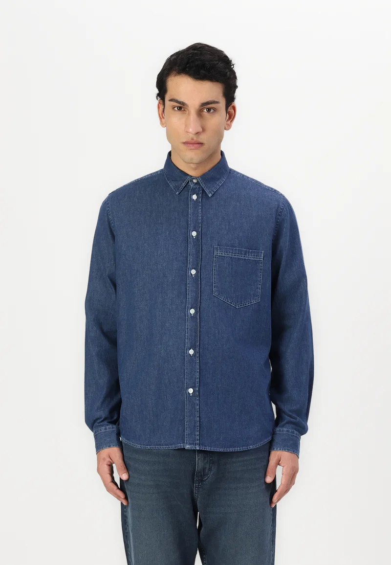 Elegant Factory Outlet Samsøe Samsøe RYAN  - Shirt light chambray Clothing Shirts Casual Shirts