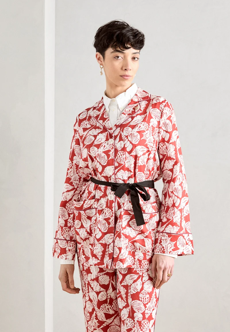 Best Selling Clearance Scotch & Soda SHELL BATIK PRINTED  - Blazer terracotta Clothing Jackets & Blazers Bomber Jackets