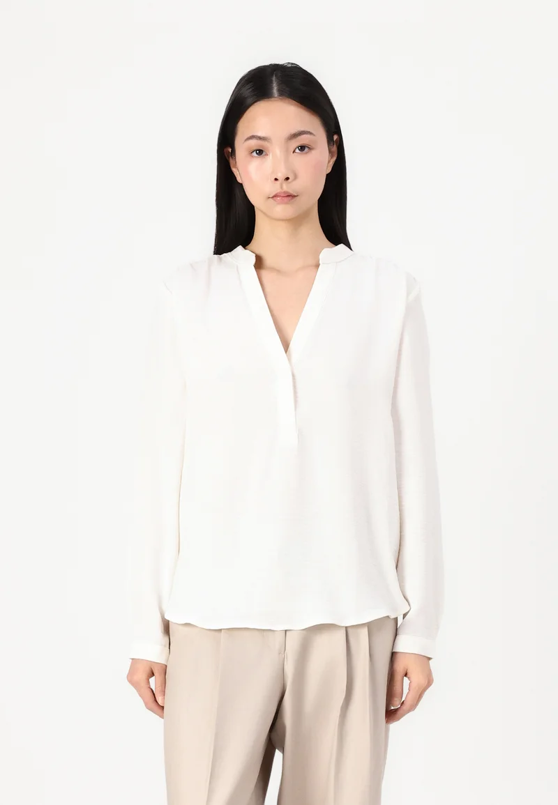 where can i buy Selected Femme SLFMIVIA - Blouse snow white Clothing Shirts & Blouses Blouses