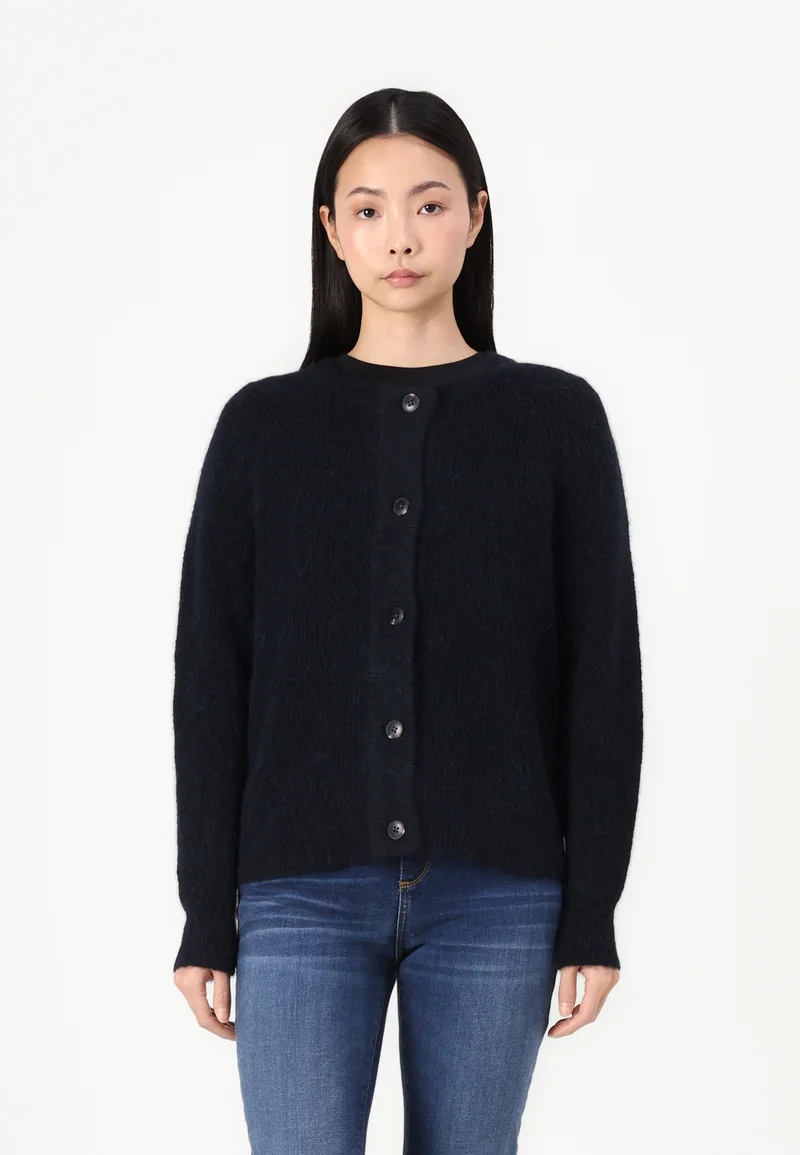 official authorized store Selected Femme SLFLULU CARDIGAN - Cardigan dark sapphire Clothing Knitwear & Cardigans Cardigans
