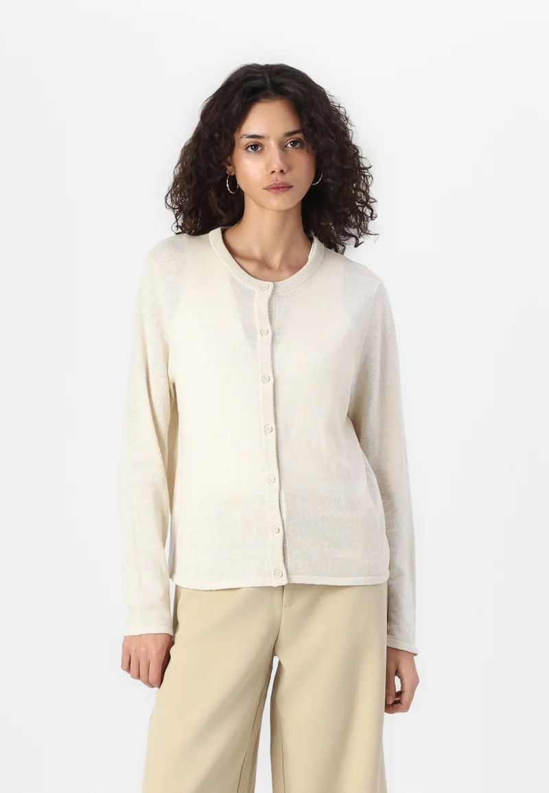Colorful And Fashion-Forward Selected Femme SLFLAURA - Cardigan birch Clothing Knitwear & Cardigans Cardigans