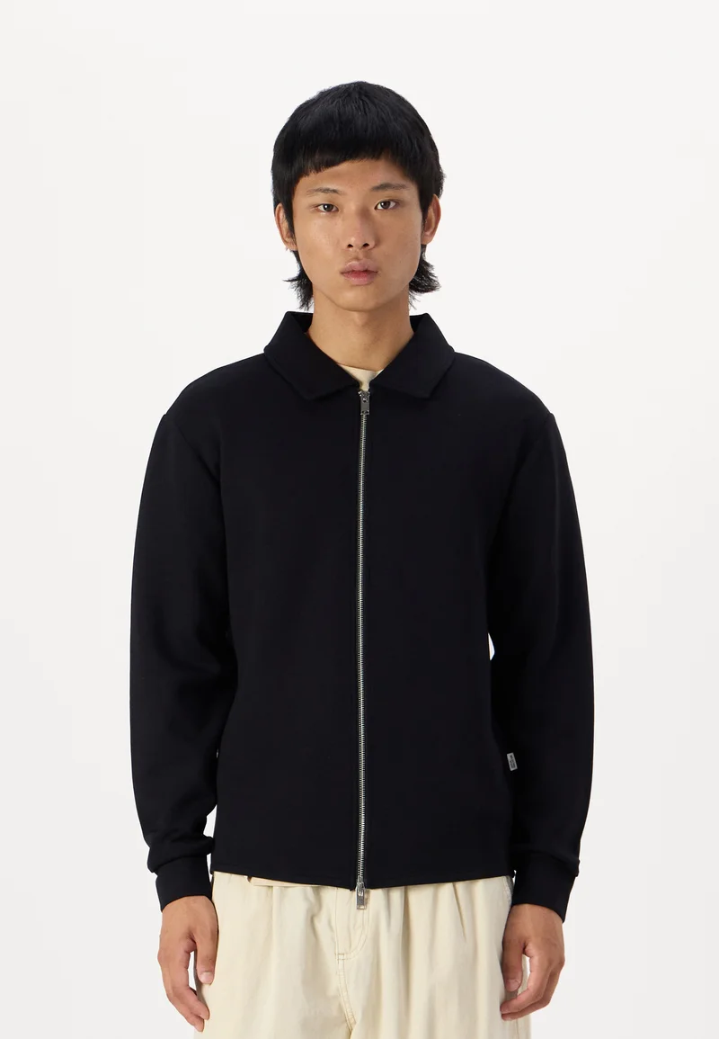 fantastic Selected Homme SLHEMANUEL  - Cardigan black Clothing Knitwear Cardigans