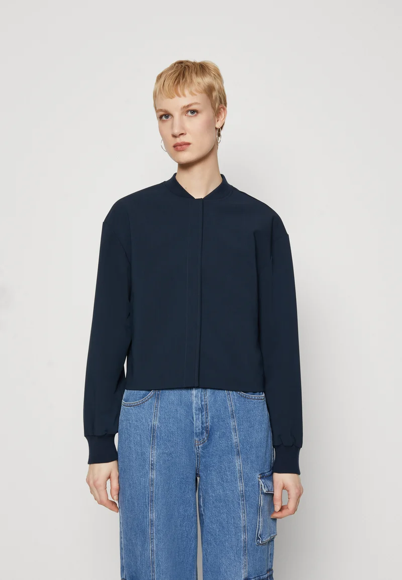 authentic quality Selected Femme Tall SLFBLAKE - Bomber Jacket dark sapphire Clothing Jackets & Blazers Bomber Jackets