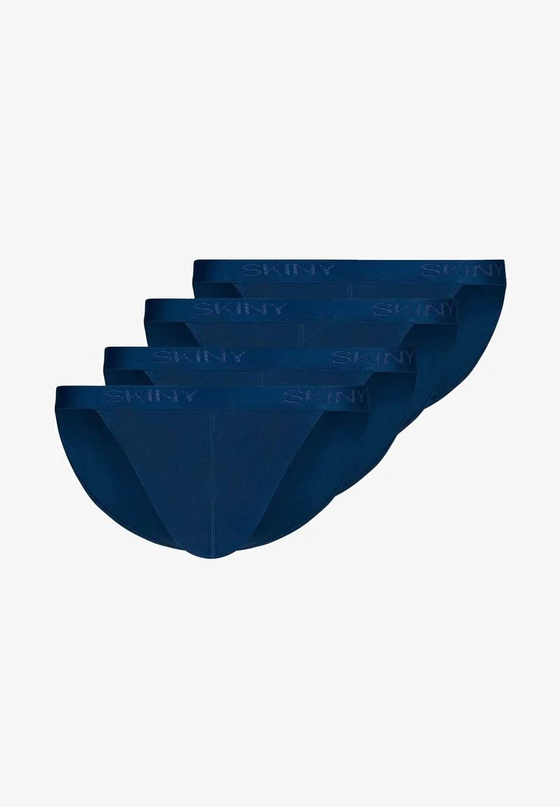 Store Skiny SLIP, 4ER PACK RETRO, FEINRIPP - Briefs blau Clothing Underwear & Socks Underpants Boxer shorts