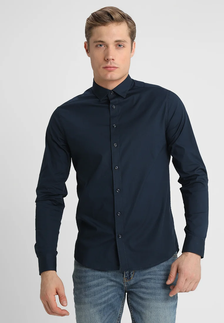 Factory Outlet Solid SDTyler - Formal shirt insignia Clothing Shirts Business Shirts