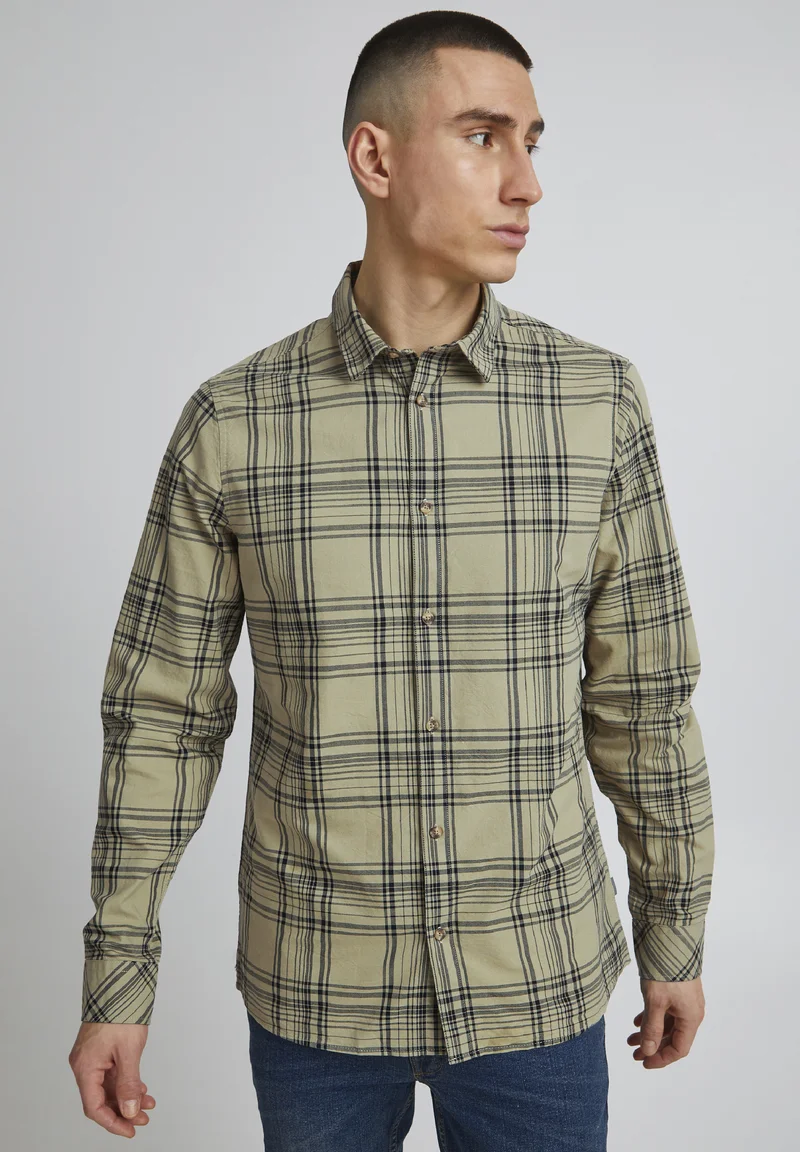 official online website Solid SDALEXX CHECK SH - Shirt tea Clothing Shirts Casual Shirts