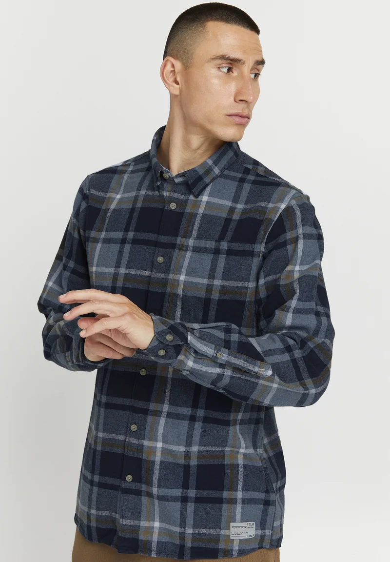 On Sale Solid SDCraig - Shirt provincial blue melange Clothing Sale Shirts Business Shirts