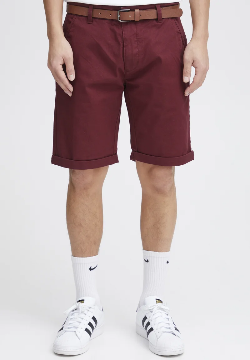 unique design Solid SDMONTIJO - Shorts wine red Clothing Casual Shorts