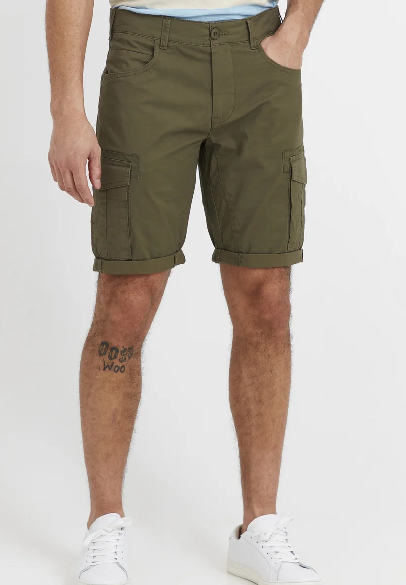 competitive price Solid SDFREDO - Cargo trousers ivy green Clothing Shorts Casual Shorts