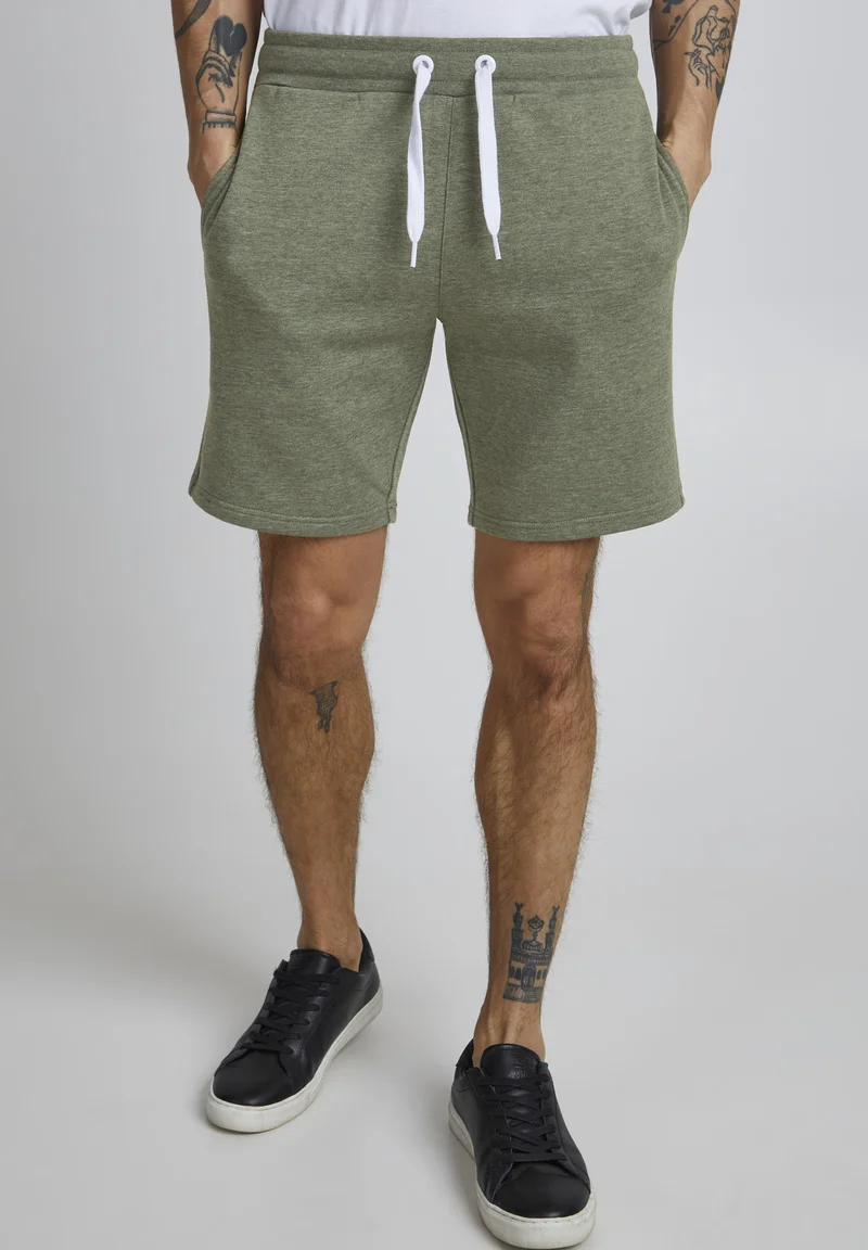 best-loved Solid SDOliver - Shorts climbing ivy melange Clothing Casual Shorts