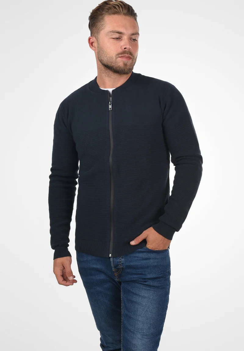 Factory Outlet Price Solid SDCEZAR - Cardigan insignia blue Clothing Knitwear Cardigans