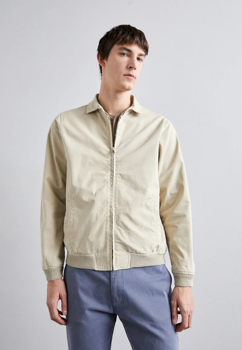 amazing selection STUDIO ID BLOUSON - Bomber Jacket beige Clothing Sale Jackets Gilet Bomber Jackets