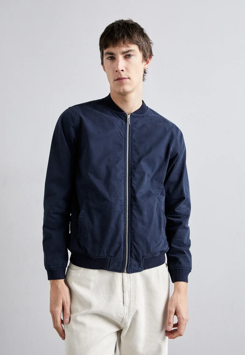 outlet boutique STUDIO ID JACKET - Bomber Jacket navy Clothing Sale Jackets Gilet Bomber Jackets