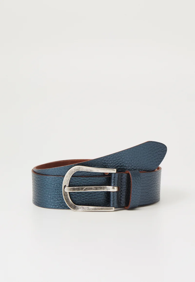 reputable site Tamaris Belt - blue metallic Accessories Belts Casual belts