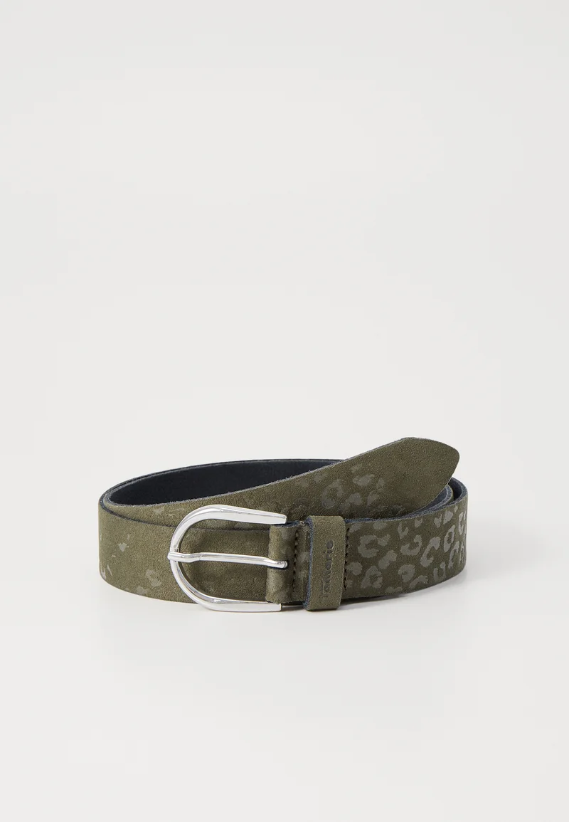 Exclusive Deals Tamaris VELOURSGÜRTEL - Belt green Accessories Belts Casual belts