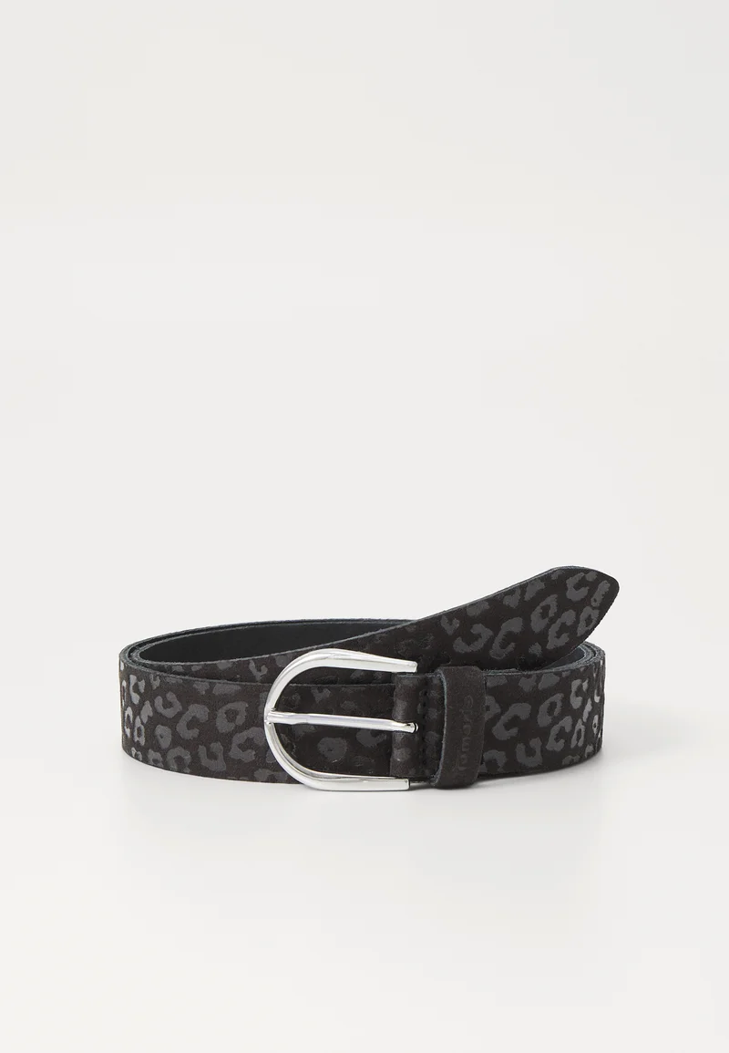 recognized brands Tamaris VELOURSGÜRTEL - Belt black Accessories Sale Belts Braided belt