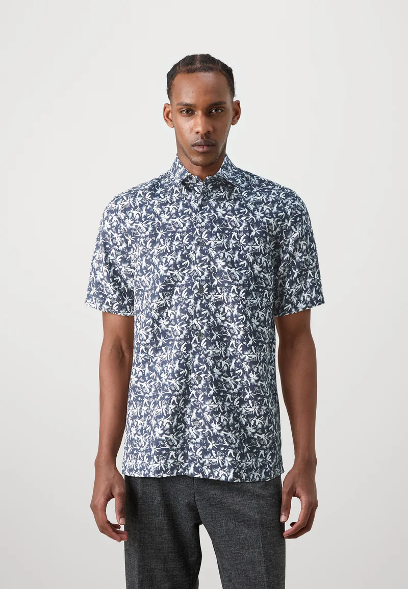 Cheap Ted Baker TAVARO - Shirt navy Clothing Sale Shirts Business Shirts