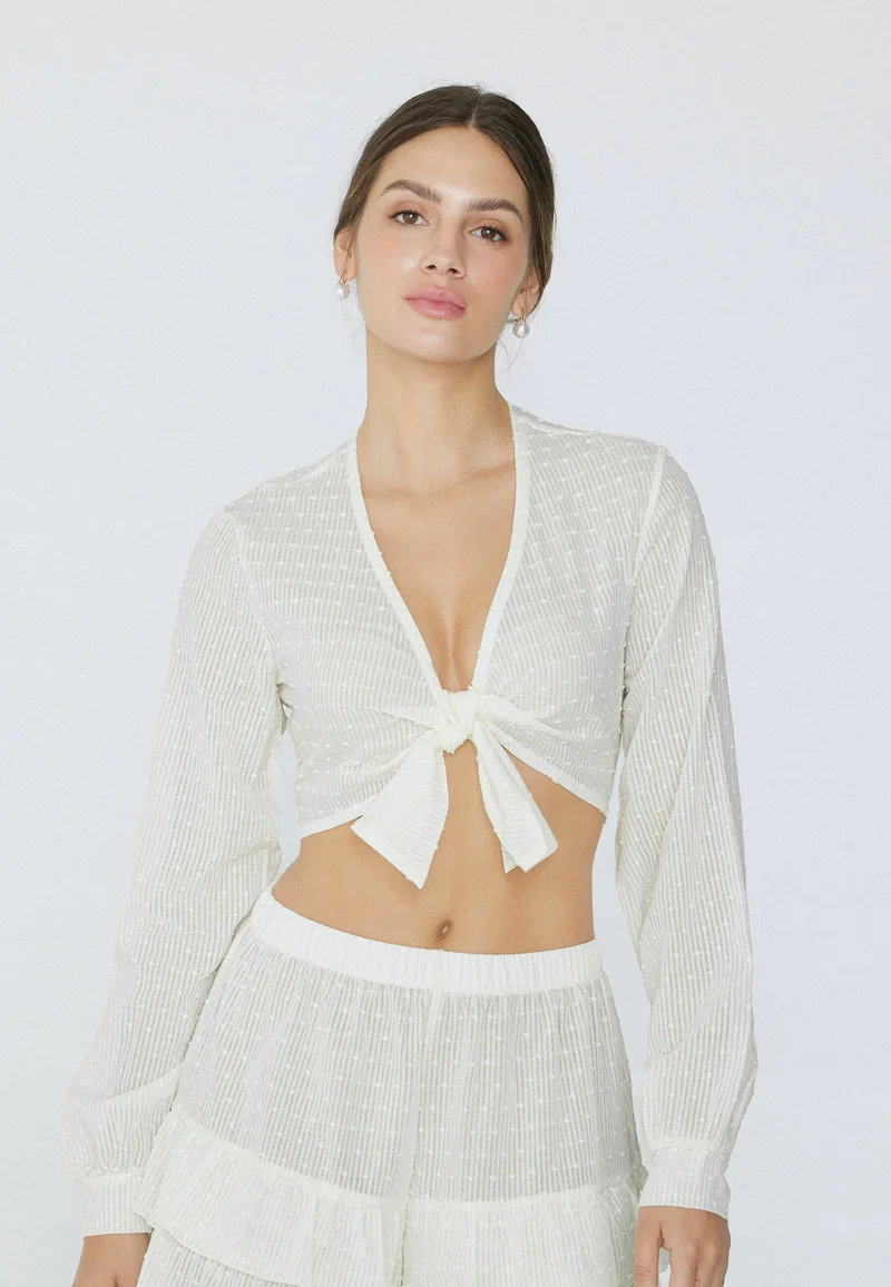 accessories Tezenis Blouse - weiß 4435 milk white Clothing Shirts & Blouses Blouses