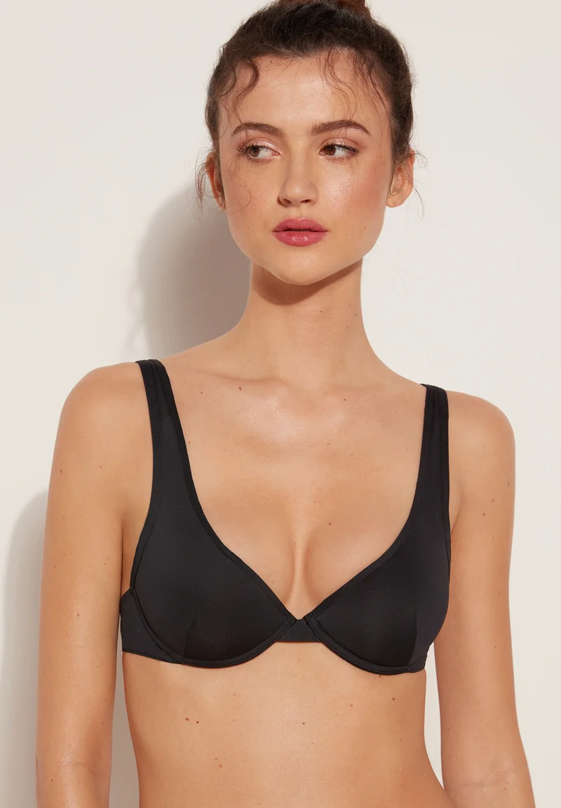 No Sale Tax Tezenis PUSH-UP - Bikini top black Clothing Swimwear Bikinis Bikini sets