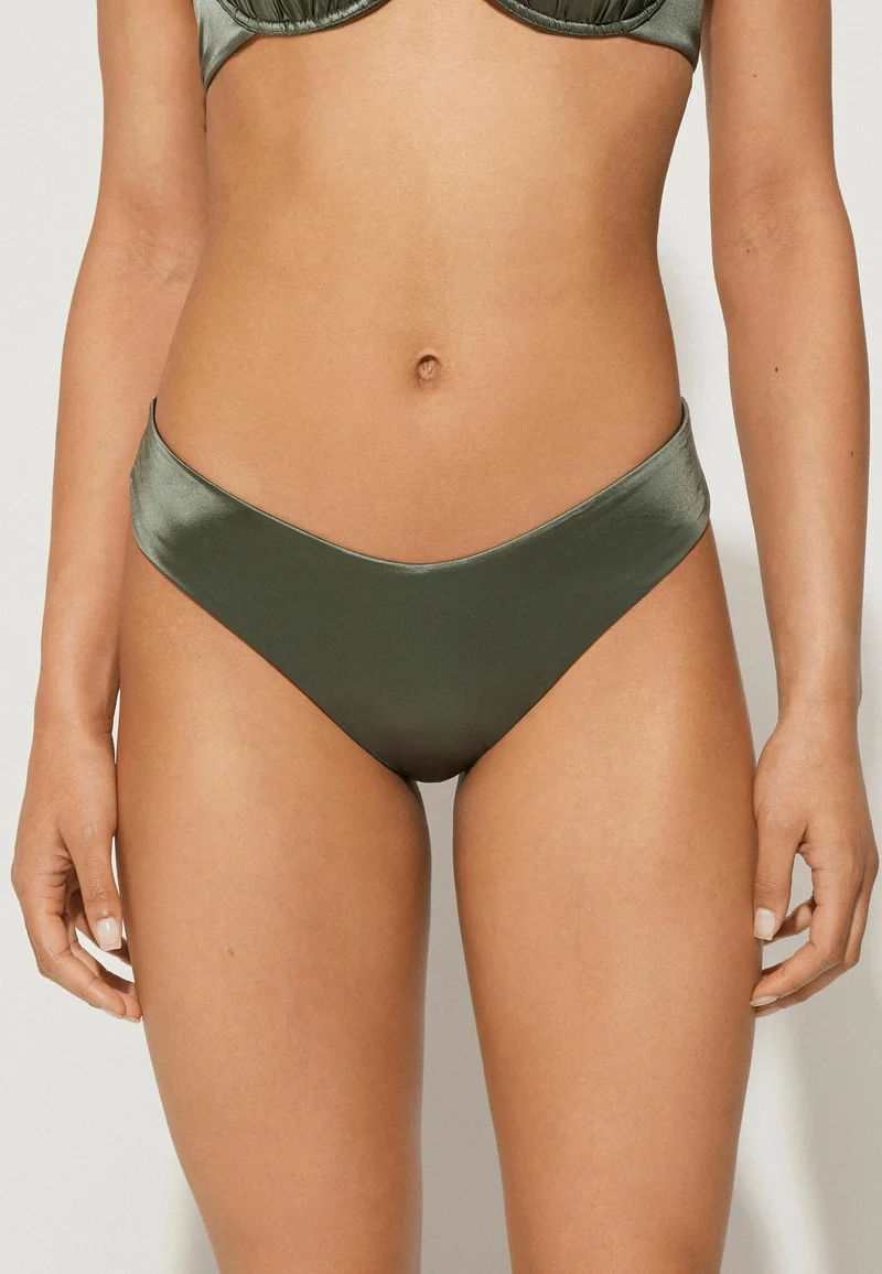USA Sale Online Store Tezenis BRASILIAN SHINY GLAM  . - Bikini bottoms grün safari green Clothing Swimwear Bikinis Bikini sets