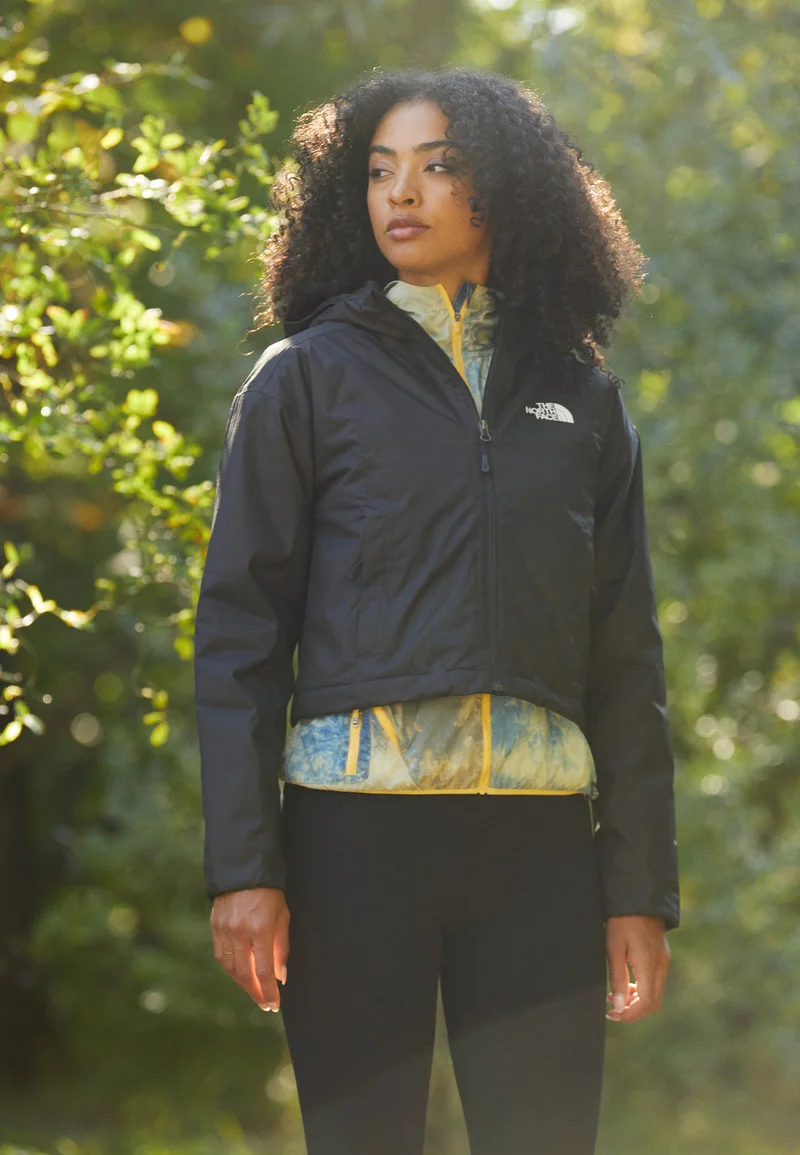 top brands The North Face CROPPED INSULATED QUEST - Outdoor jacket black Clothing Jackets & Blazers Bomber Jackets