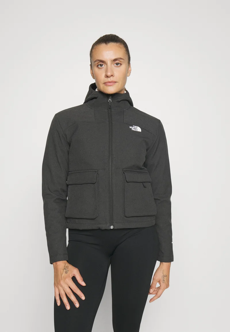 UK Cheap Sale The North Face ANCOHUMA SOFTSHELL JACKET - Outdoor jacket black heather Clothing Jackets & Blazers Bomber Jackets