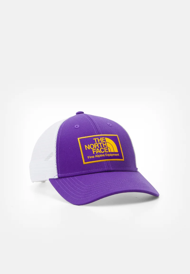Cheapest The North Face MUDDER TRUCKER - Cap peak purple/summit gold Sport Sale Accessories Scarves & Shawls Caps