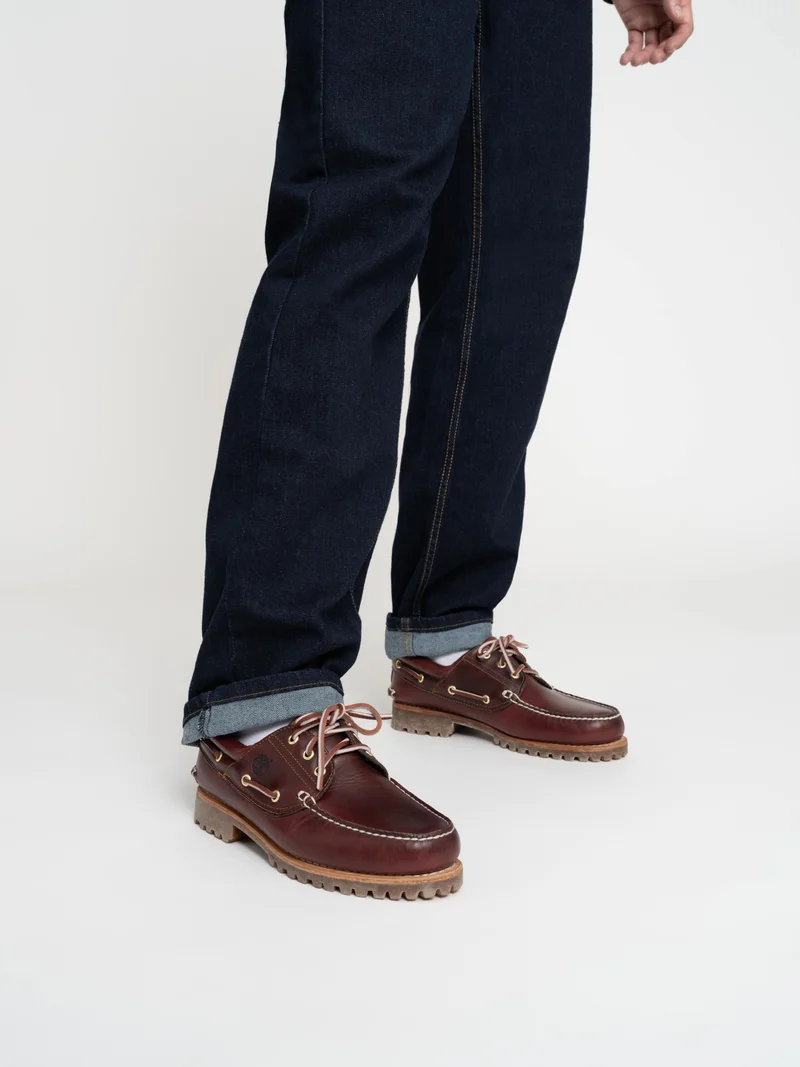Sale Online Timberland AUTHENTIC 3 EYE - Lace-ups burgundy Streetwear Shoes Lace-up shoes Boat shoes