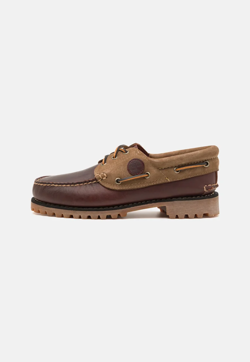 reliable quality Timberland AUTHENTIC 3 EYE - Boat shoes burgundy Shoes Sale Lace-up shoes Boat shoes