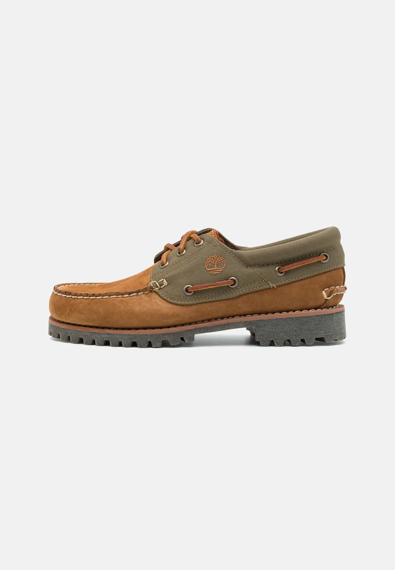 Factory Outlet Timberland AUTHENTIC 3 EYE - Boat shoes medium brown  Shoes Lace-up shoes Boat shoes