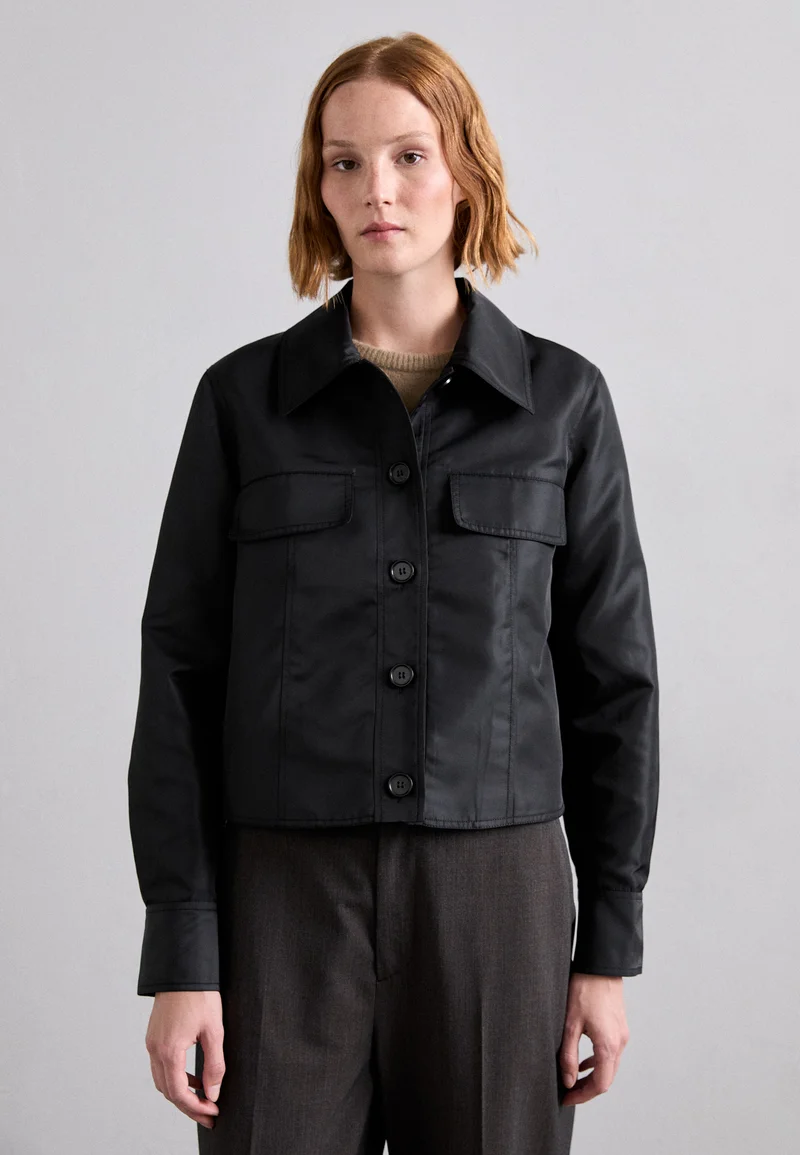 utterly stylish Tiger of Sweden KARITA - Summer jacket black Clothing Jackets & Blazers Bomber Jackets