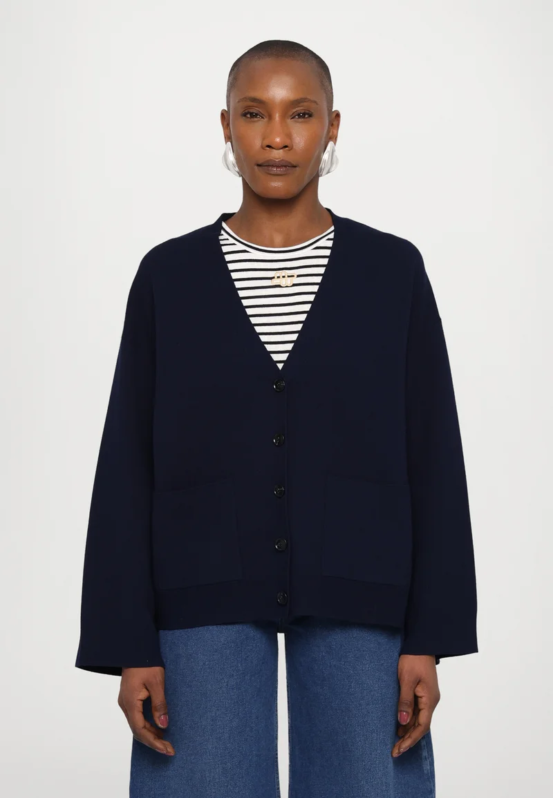 Best Prices Tiger of Sweden SILVYIYA - Cardigan light ink Clothing Knitwear & Cardigans Cardigans