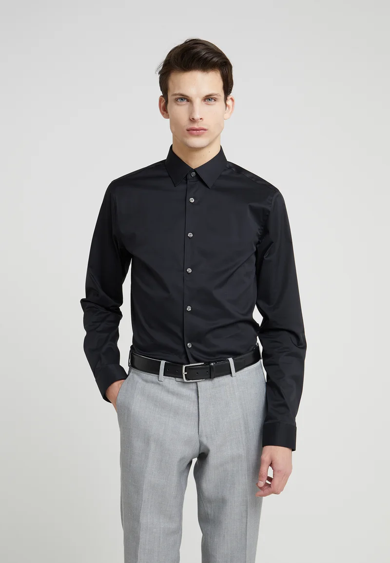 Sale UK Tiger of Sweden FILBRODIE EXTRA SLIM FIT - Formal shirt black Clothing Sale Shirts Business Shirts