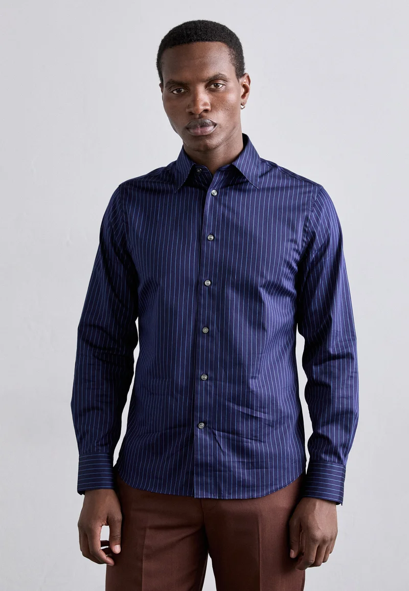 cheap prices Tiger of Sweden BENNETT - Formal shirt peacoat blue Clothing Shirts Business Shirts
