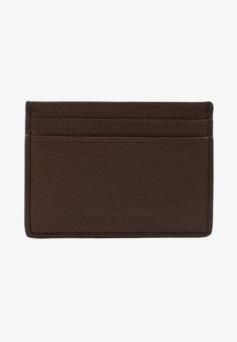 Top Designer Collections Tiger of Sweden WAKE - Business card holder cognac Accessories Wallets & card holders Card cases
