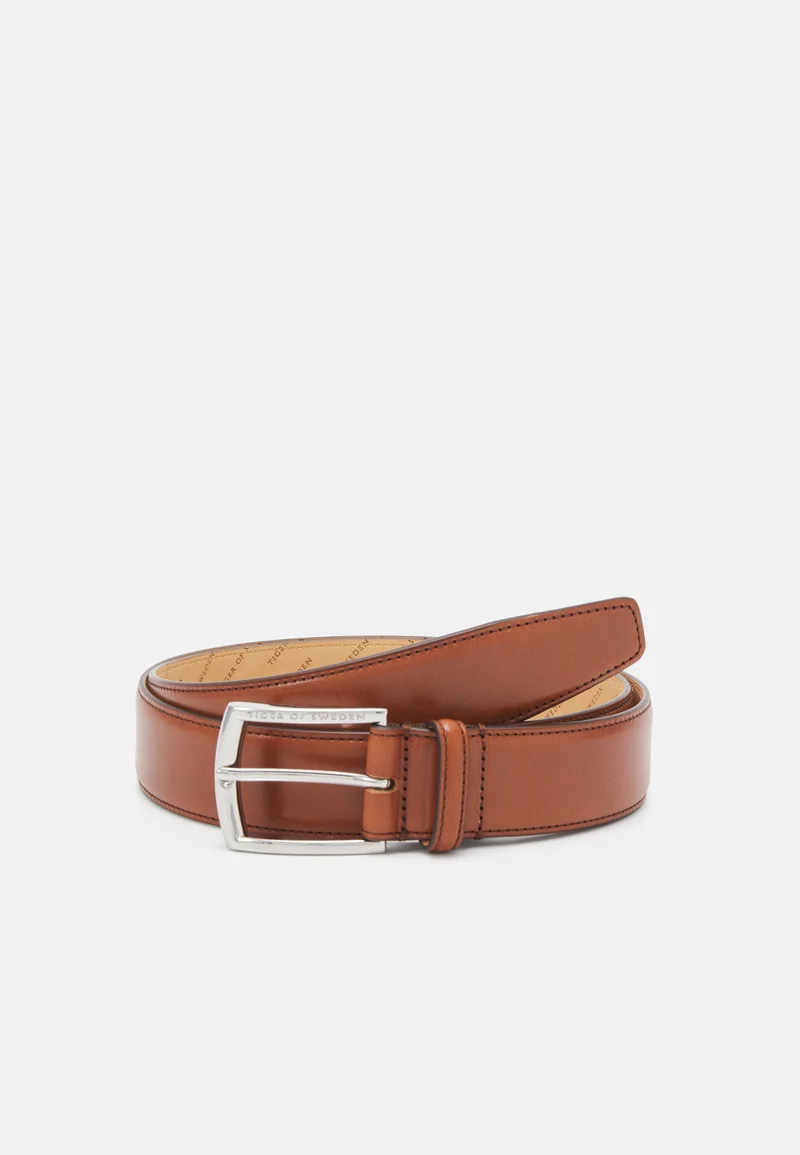 reliable supplier Tiger of Sweden BERGSTROM UNISEX - Belt cognac Accessories Belts Casual belts