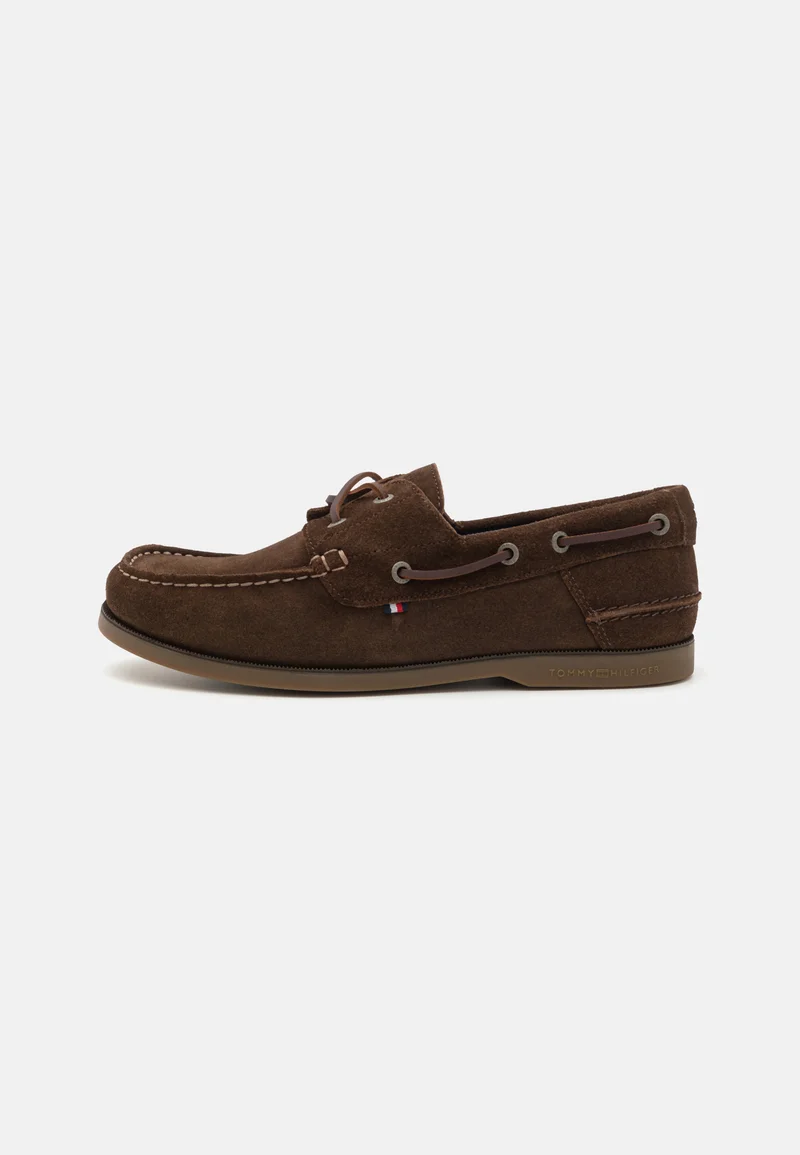 Most Fashionable Outlet Tommy Hilfiger CORE - Boat shoes legacy brown Shoes Lace-up shoes Boat shoes