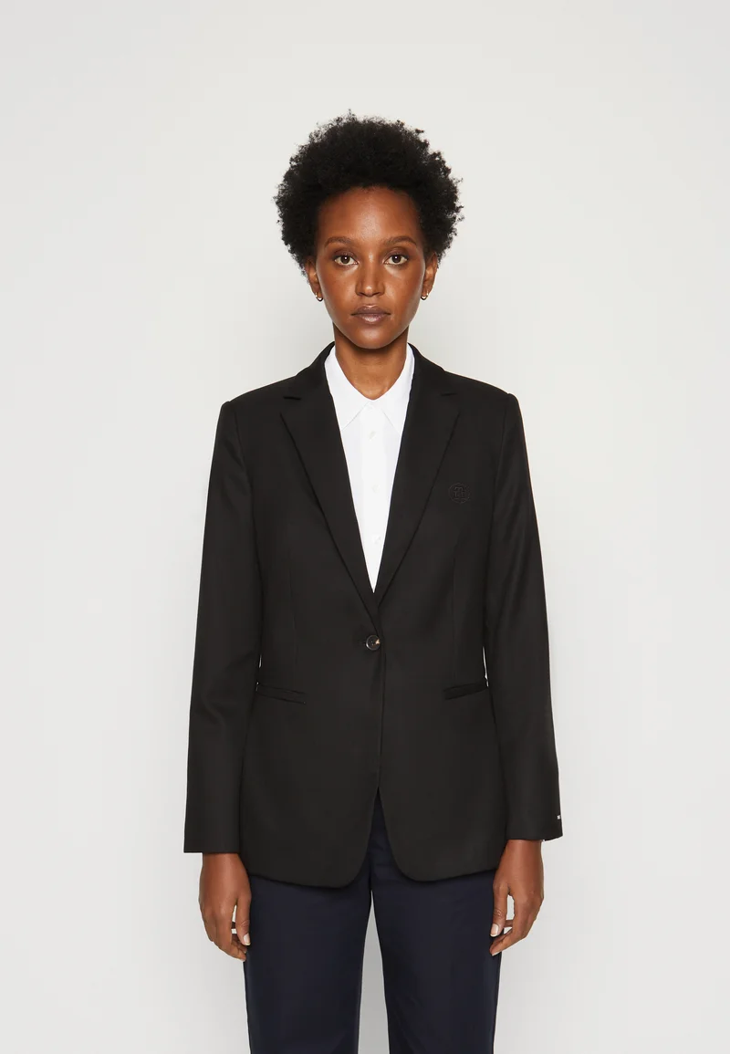 multiple colors Tommy Hilfiger CORE REGULAR - Blazer black Clothing Jackets & Blazers Bomber Jackets