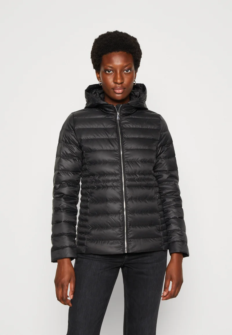 amazing selection Tommy Hilfiger FEMININE - Down jacket black Clothing Jackets & Blazers Bomber Jackets