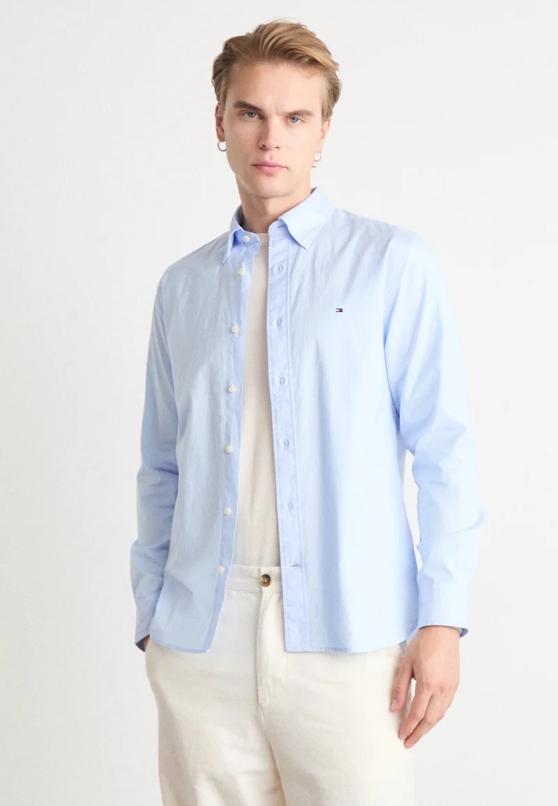 famous brand Tommy Hilfiger SHIRT - Shirt sweet blue Clothing Sale Shirts Business Shirts