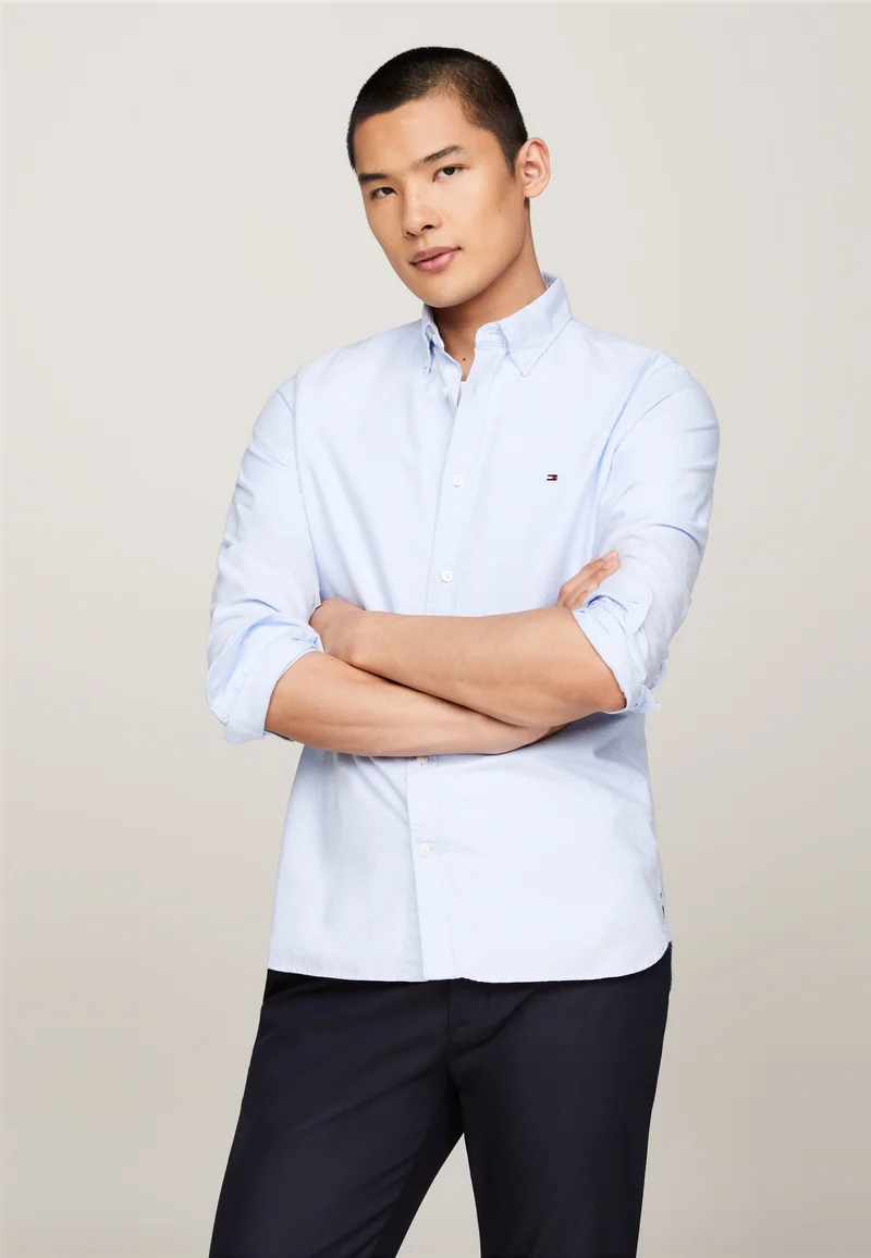 timeless design Tommy Hilfiger OXFORD SHIRT - Shirt vessel blue Clothing Sale Shirts Business Shirts