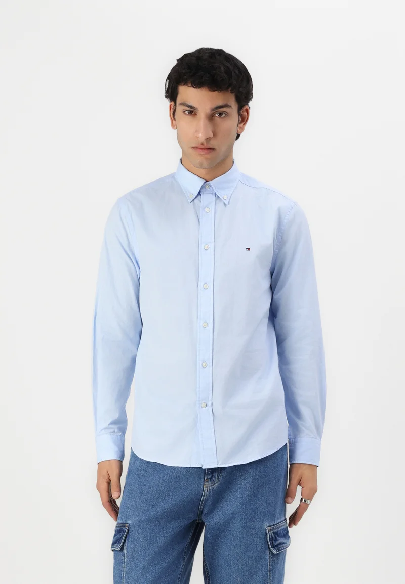 Official Tommy Hilfiger CORE FLEX SOLID SHIRT - Shirt sweet blue Clothing Sale Shirts Business Shirts