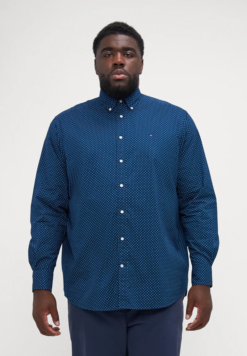 Authentic Tommy Hilfiger POLKA DOT  - Shirt night sky Clothing Shirts Casual Shirts